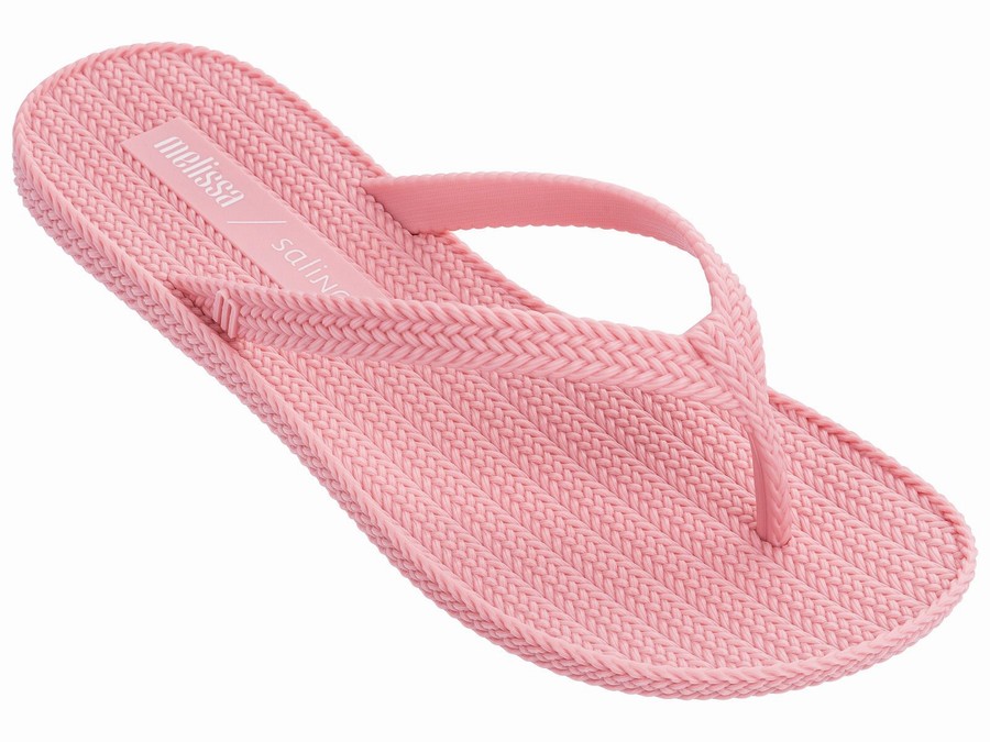 Chanclas Melissa Salinas Verano Braid Mujer - Rosas - Argentina YDN-470265